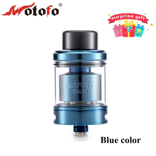 100% Original WOTOFO Serpent SMM RTA 4ml Rebuildable Tank Atomzier for Box MOD Battery/Mech MOD Designed by Suck My Mod & WOTOFO