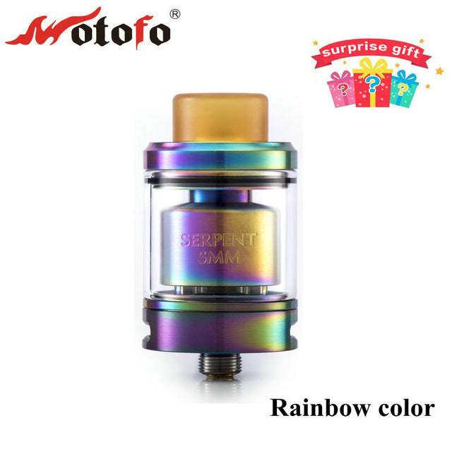 100% Original WOTOFO Serpent SMM RTA 4ml Rebuildable Tank Atomzier for Box MOD Battery/Mech MOD Designed by Suck My Mod & WOTOFO