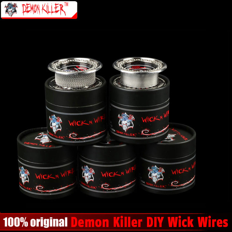 Demon Killer Wire DIY Atomizer Coils clapton tiger quad twisted alien fused clapton flat twisted mix wire for RDA & RBA Atomizer