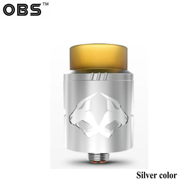 Original OBS Cheetah II & Mini RDA Tank Electronic Cigarettes Rebuildable Dripping Atomizer Vaporizer Vape Top Airflow Atomizer