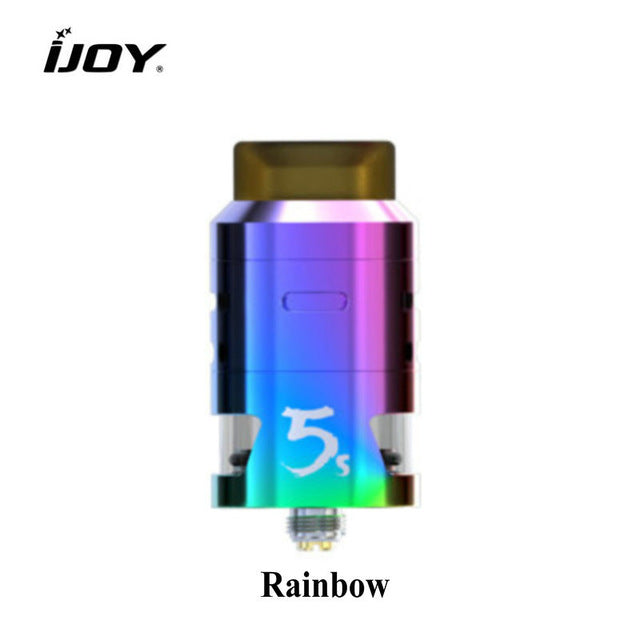 In Stock! Original iJOY RDTA 5S Tank 2.6ml Innovative Central Top Fill Aiflow Atomizer for Electronic Cigarette 18650 Box Mod