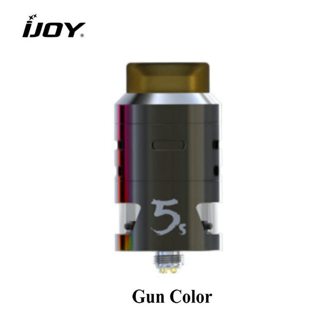 In Stock! Original iJOY RDTA 5S Tank 2.6ml Innovative Central Top Fill Aiflow Atomizer for Electronic Cigarette 18650 Box Mod