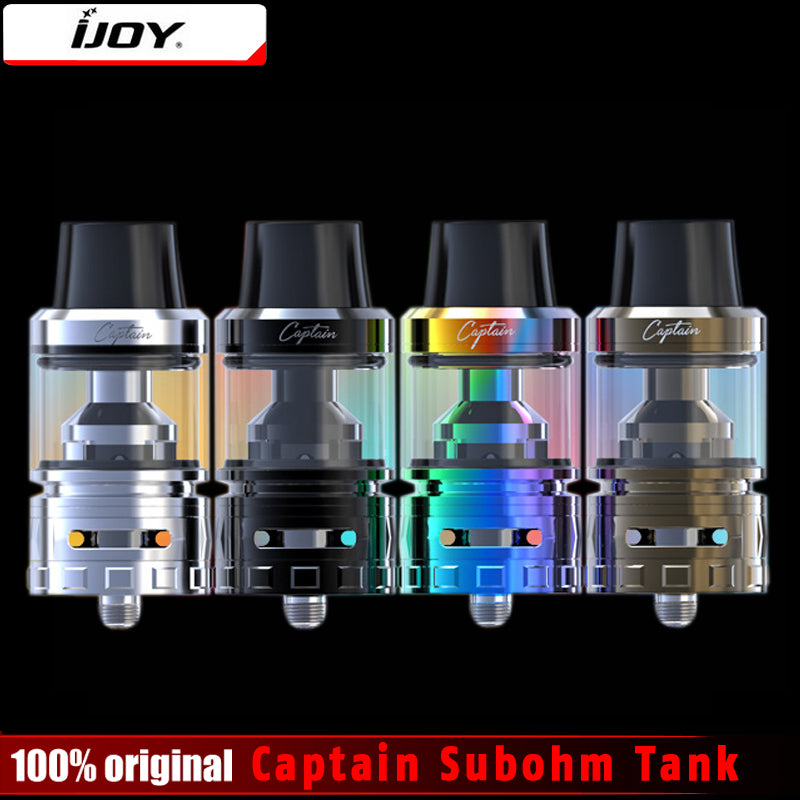 Original IJOY Captain Subohm Tank 4ml 0.3ohm CA2 Coil 60-80W/ 0.15ohm CA8 Coil 60-120W Captain Atomizer for CAPTAIN PD270 MOD