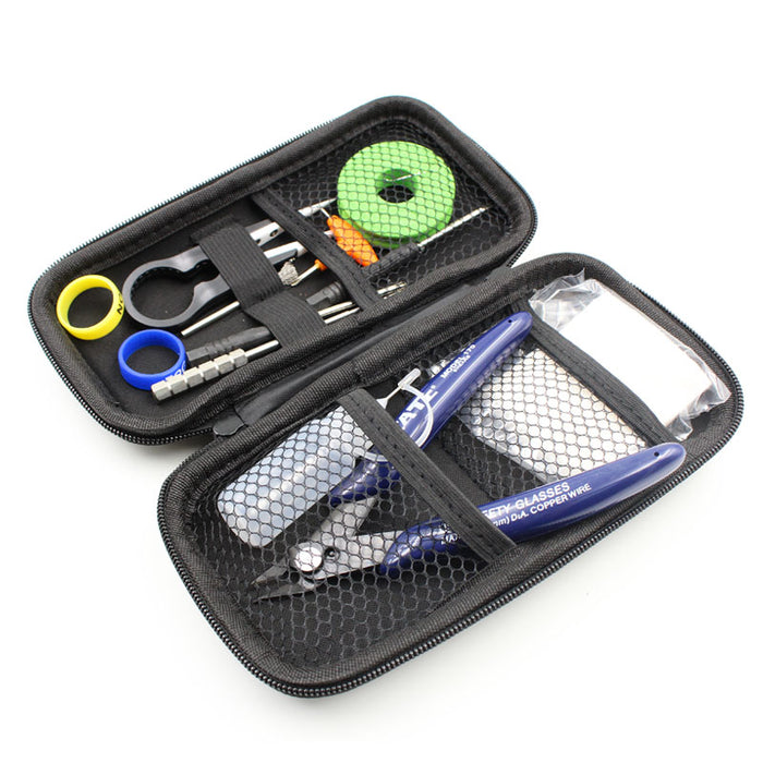 Vape Tool Kit Ewinvape Coil DIY Master 12 Tools for RDA RDTA RTA Vaporizer DIY Coil jig vapor Ceramic Tweezer cotton bottle wire