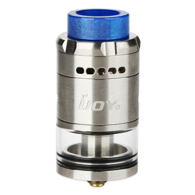 Original IJOY RDTA 5 Tank Capacity 4ml E-cig Atomizer with Resin Drip Tip Top Filling Adjustable Side & bottom Airflow Vape Tank