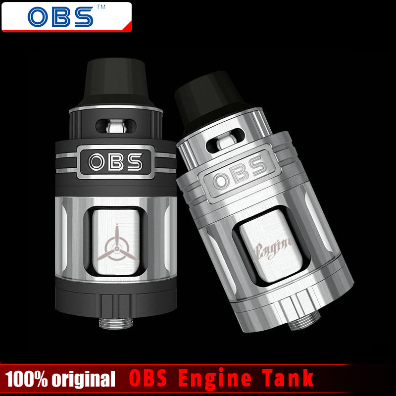 Original OBS Engine RTA RBA Tank 5.2ml Top Filling and Airflow Control Rebuild Deck OBS Engine Atomizer E- Cigarettes