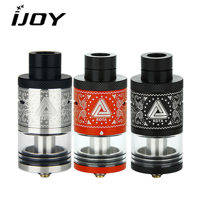 Original Ijoy Limitless RDTA Plus Tank Atomizer with 6.3ml Capacity 25mm DIY Coil e cigarette for Vape Box Mod VS Avocado 24