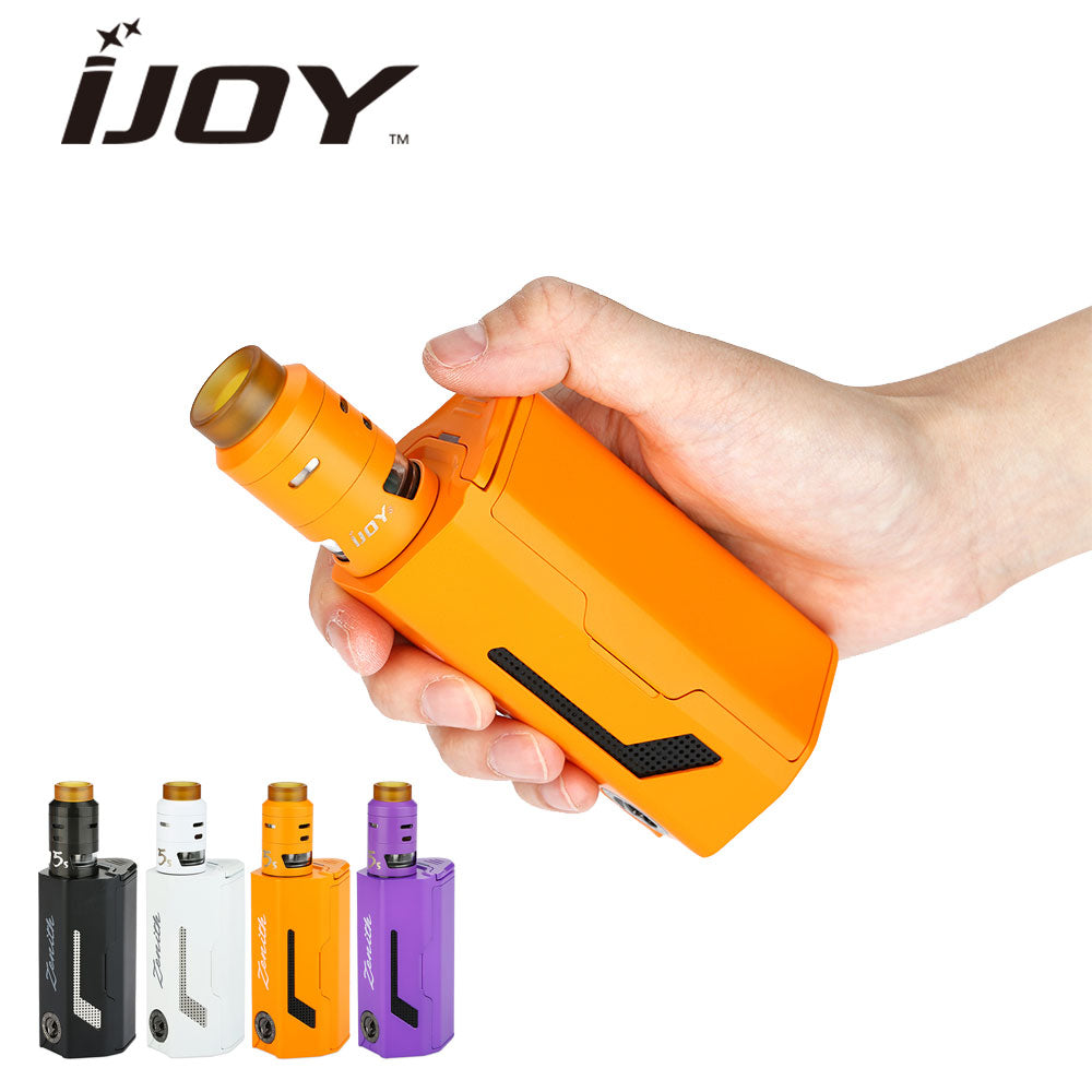 Original 300W IJOY MAXO Zenith Kit with 2.6ml RDTA 5S Tank Airflow Control Powered by 3x18650 Huge Power Vaping No Battery