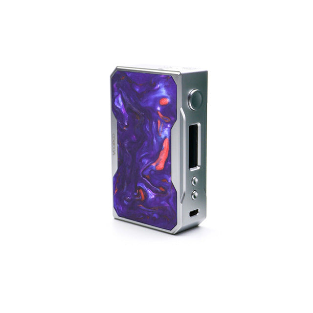 New Color Arrival Original VOOPOO DRAG 157W Box Mod Carbon Fiber/Resin Version 18650 Battery Temperature Control E Cig Vape Mod