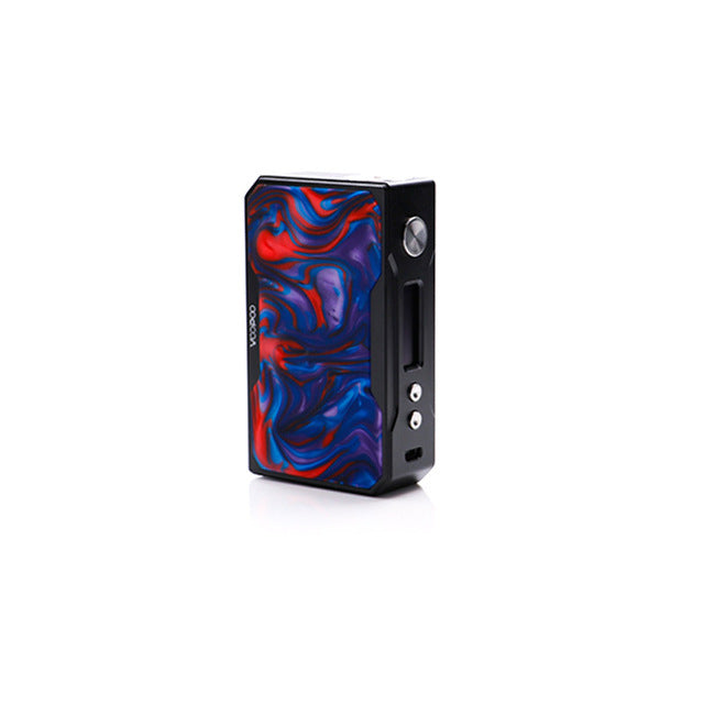 New Color Arrival Original VOOPOO DRAG 157W Box Mod Carbon Fiber/Resin Version 18650 Battery Temperature Control E Cig Vape Mod