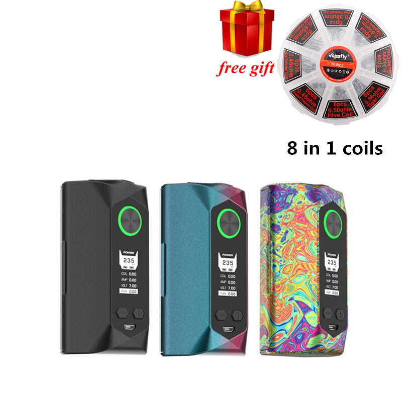 Free gift!!! Original Geekvape Blade mod 235W with  aircraft grade material Blade Box MOD Support 18650 20700 21700 Battery Vape