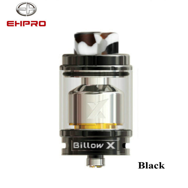 100% Original Ehpro Billow X RTA Tank 4ml/5ml 510 Thread Atomizer DIY Dual Coils e Cigarette Vaporizer Adjustable Airflow Vape