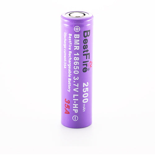 18650 Battery Bestfire Rechargeable Battery Li-ion 3.7V 2500mAh 35A Battery 18650 for E Cigarette Vape Mod Kit VS SNOY VTC6 B002