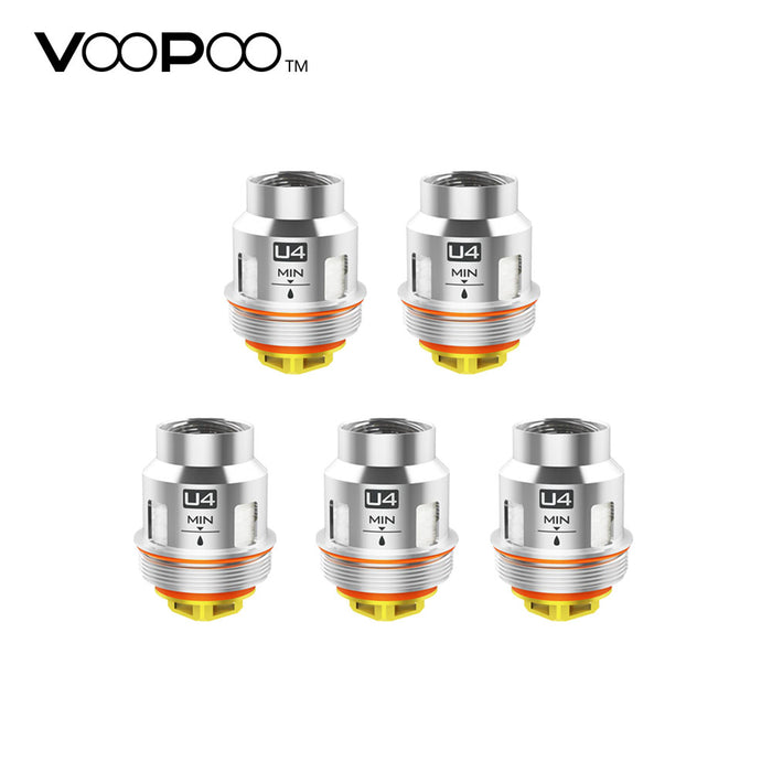 5pcs VOOPOO UFORCE Coil with 0.4ohm/0.23ohm/0.13ohm/0.4ohm/0.15ohm Head Coil for UFORCE / UFORCE T1 Tank / VOOPOO TOO Vape Coil