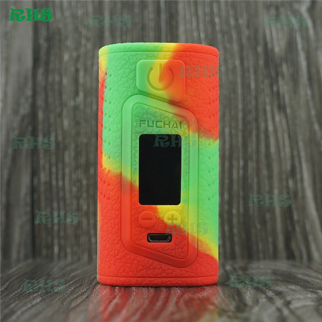 Best selling products Sigelei Fuchai duo-3 3 batteries mod cover Aliexpress New Arrival!Original Fuchai duo3 255W silicone case