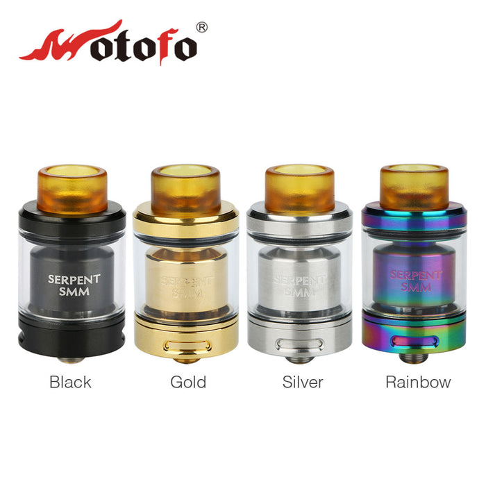 Original WOTOFO Serpent SMM RTA Tank 4ml Rebuildable Tank Atomzier forMech MOD Serpent SMM Atomizer vs Serpent BF RDTA Tank